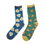 CALCETINES HUEVO Y PIZZAS T. 42-47