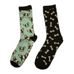 CALCETINES HUESOS Y PERROS T. 42-47