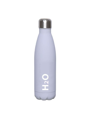 BOTELLA ACERO INOX  LILA H2O 500ML