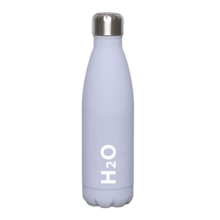 BOTELLA ACERO INOX  LILA H2O 500ML