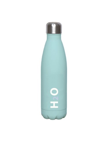 BOTELLA ACERO INOX  VERDE H2O 500ML