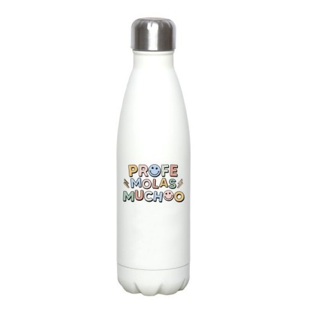BOTELLA ACERO INOX. PROFE 500ML