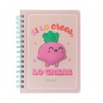 LIBRETA A5 CON SQUISHY REMOLACHA - SI LO CREES  LO
