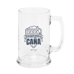 JARRA DE CERVEZA - PAPÁ  TÚ SÍ QUE ERES LA CAÑA