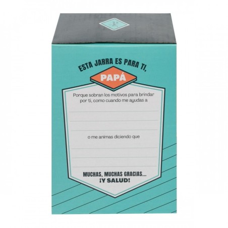 JARRA DE CERVEZA - PAPÁ, TÚ SÍ QUE ERES LA CAÑA