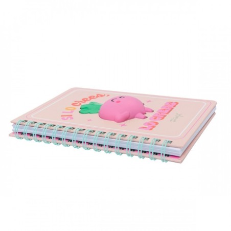 LIBRETA A5 CON SQUISHY REMOLACHA - SI LO CREES, LO