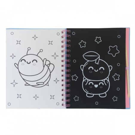 LIBRO MÁGICO PARA COLOREAR - RASCA, PINTA Y COLORE