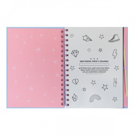 LIBRO MÁGICO PARA COLOREAR - RASCA, PINTA Y COLORE