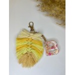 LLAVERO FLECOS LETRA B