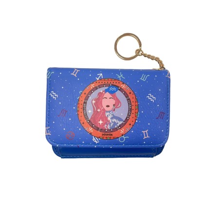 MONEDERO TARJETERO - ACUARIO