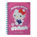 LIBRETA A5 HELLO KITTY X MR  WONDERFUL - NUNCA DEJ