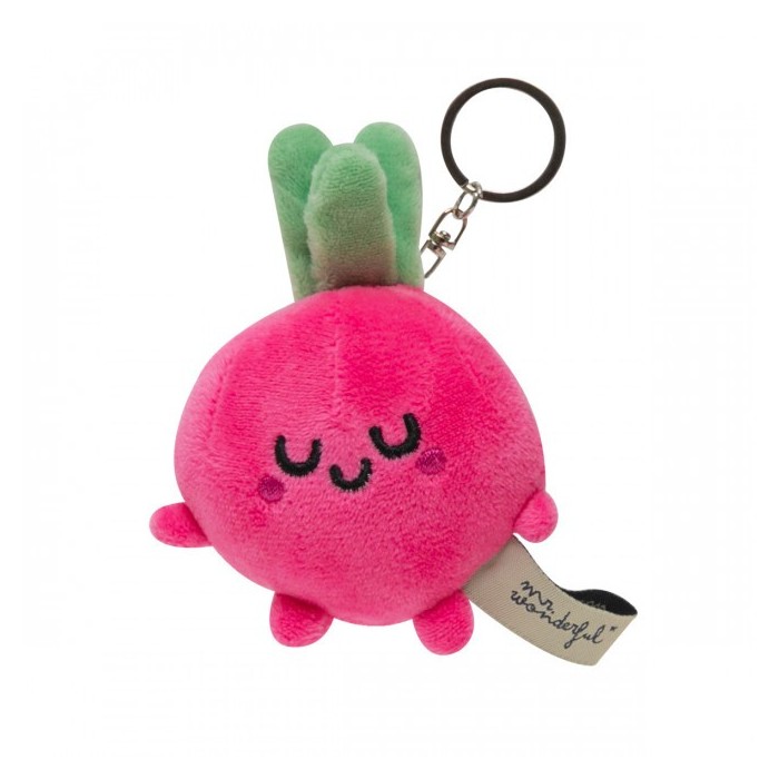 LLAVERO PELUCHE PEQUEÑO - REMOLACHA