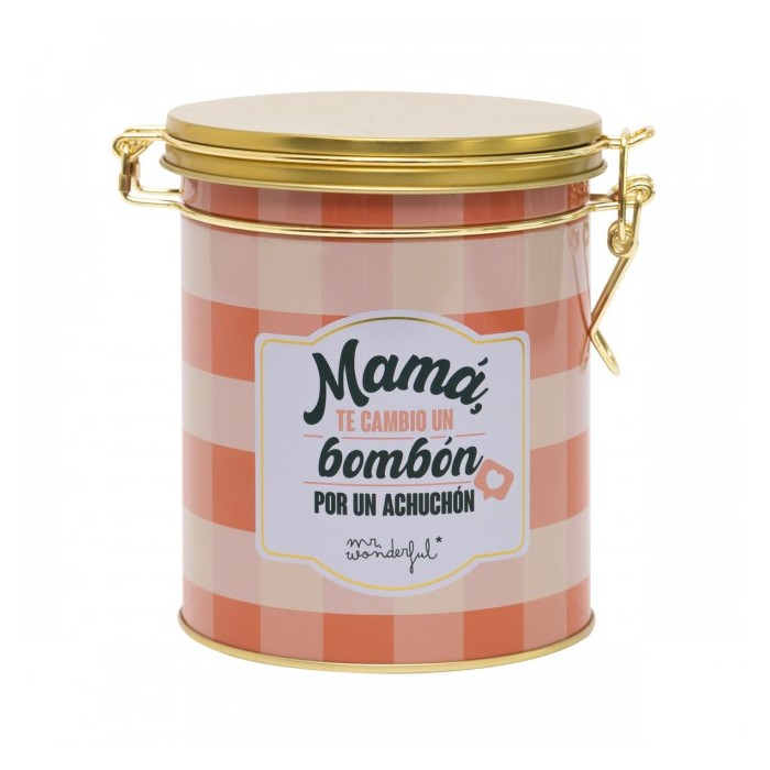 CAJA DE BOMBONES - MAMÁ  TE CAMBIO UN BOMBÓN POR U