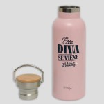 BOTELLA TÉRMICA PERSONALIZABLE - ESTA DIVA SE VIEN