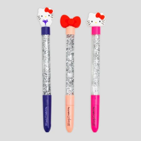 SET DE ESTUCHE + 3 BOLIS HELLO KITTY X MR. WONDERF