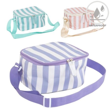 NEVERA ISOTERMICA WATERPROOF RAYAS