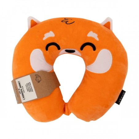 COJIN DE VIAJE INFANTIL - PANDA ROJO