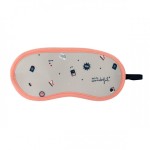 COJÍN DE VIAJE CON ANTIFAZ GRIS - FLYING TO MY DRE