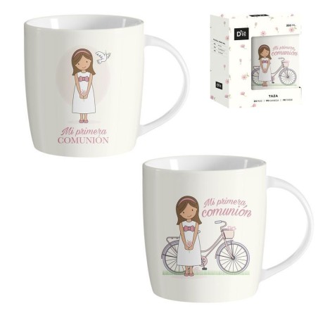 TAZA COMUNION NIÑA 350ML
