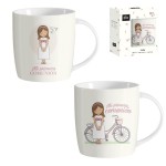 TAZA COMUNION NIÑA 350ML