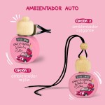 AMBIENTADOR COCHE COLGANTE C/PINZA CEREZA TFC