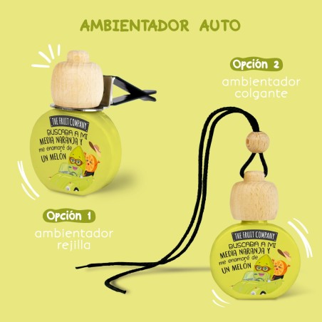 AMBI. COCHE COLGANTE C/PINZA MELÓN TFC