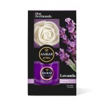 FLOR PERFUMADA AMBAR LAVANDA