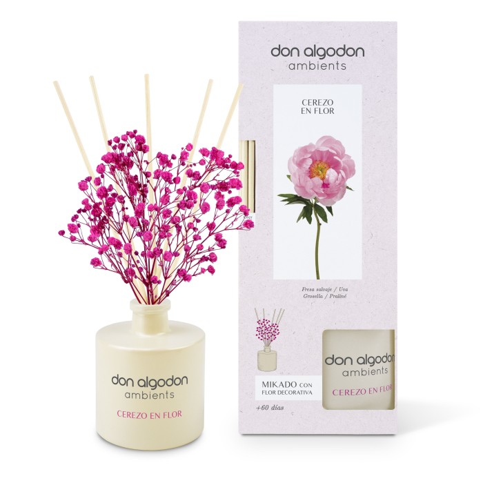 DON ALGODÓN CEREZO EN FLOR MIKADO