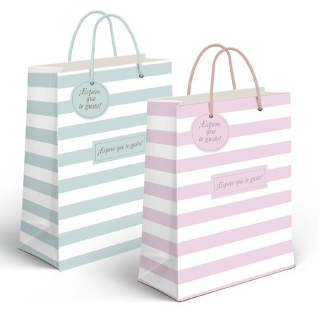 BOLSA PAPEL XL RAYAS 2M