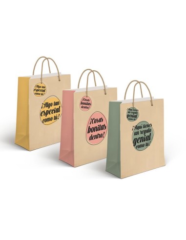 BOLSA PAPEL S COLOR CRAFT 3M