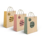 BOLSA PAPEL M COLOR CRAFT 3M