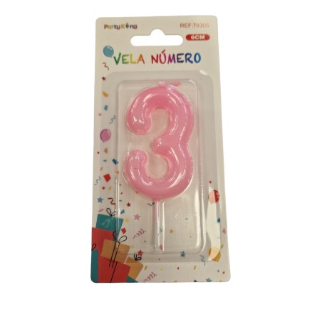 VELA N3 ROSA/CELESTE