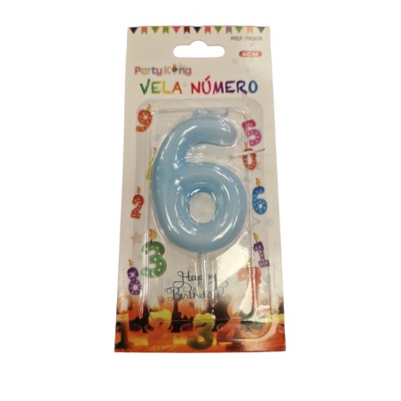 VELA N6 ROSA/CELESTE