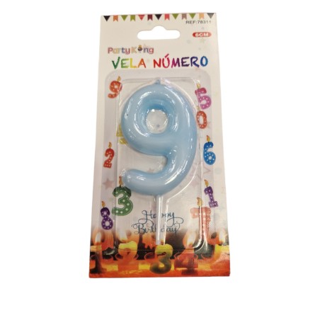 VELA N9 ROSA/CELESTE