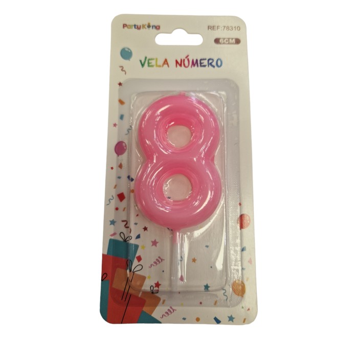 VELA N8 ROSA/CELESTE