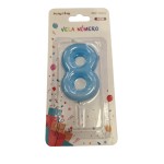 VELA N8 ROSA/CELESTE