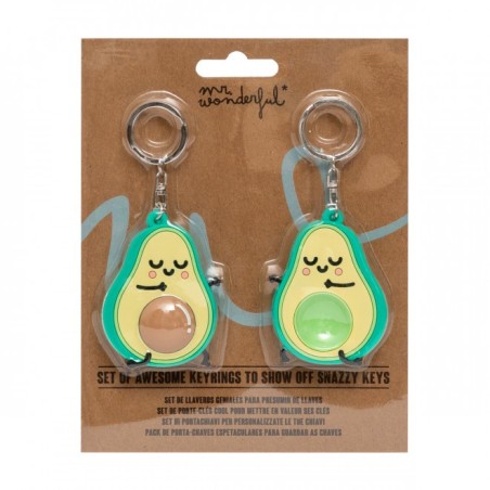 SET DE 2 LLAVEROS - AGUACATES