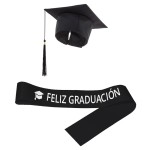 BIRRETE CON BANDA - FELIZ GRADUACIÓN