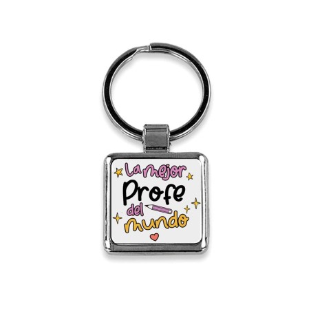 LLAVERO METÁLICO - LA MEJOR PROFE