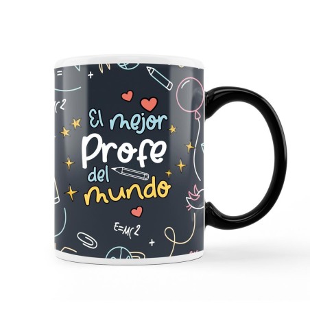 TAZA NEGRA - EL MEJOR PROFE