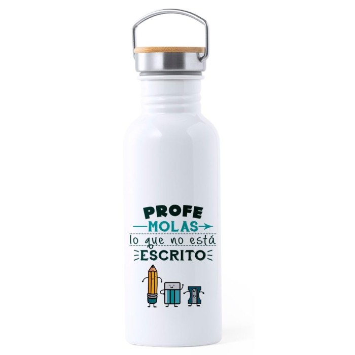 BOTELLA ACERO INOX - PROFE MOLAS 