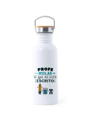 BOTELLA ACERO INOX - PROFE MOLAS 