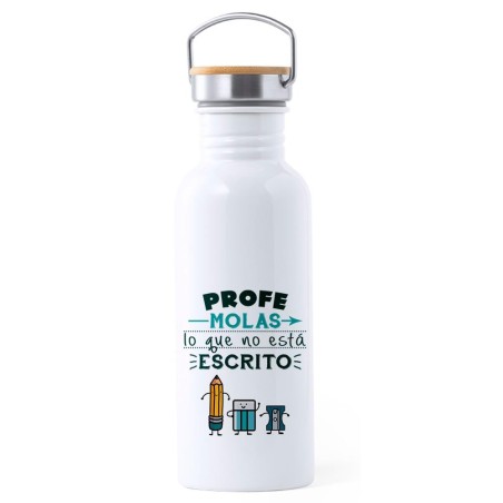 BOTELLA ACERO INOX - PROFE MOLAS 