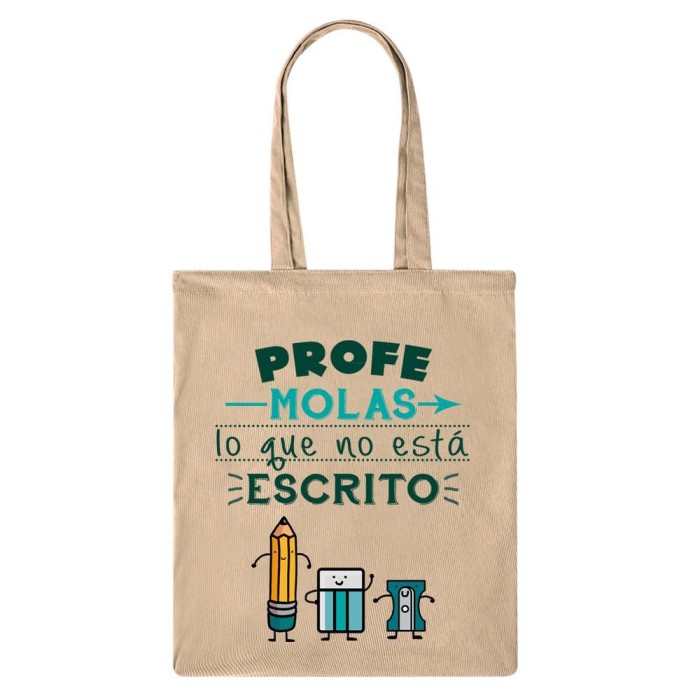 BOLSA TOTE - PROFE MOLAS