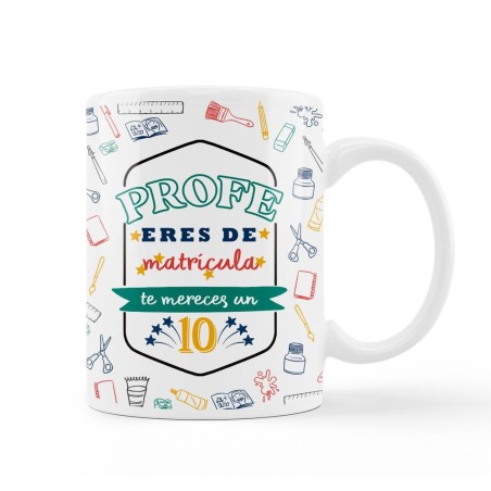 TAZA - PROFE ERES DE MATRICULA