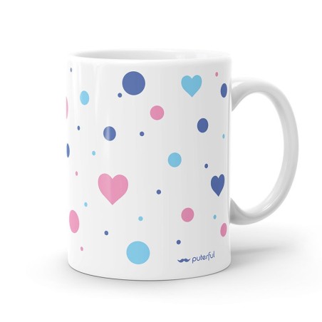 TAZA PUTERFUL - ME TENEIS HASTA EL COÑO