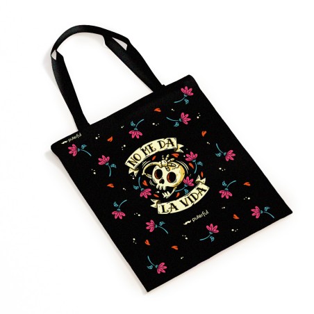 BOLSA DE TELA NO ME DA LA VIDA