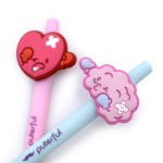 SET DE BOLIGRAFOS CORAZON Y CEREBRO PUTERFUL