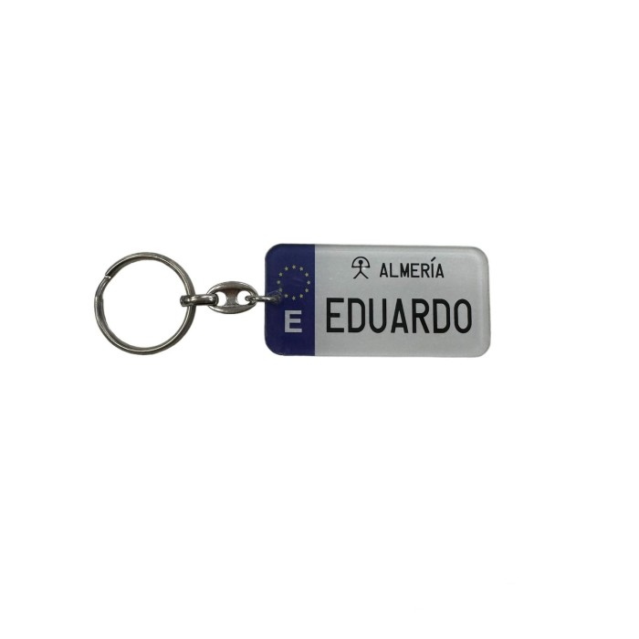 LLAVERO MATRICULA EDUARDO