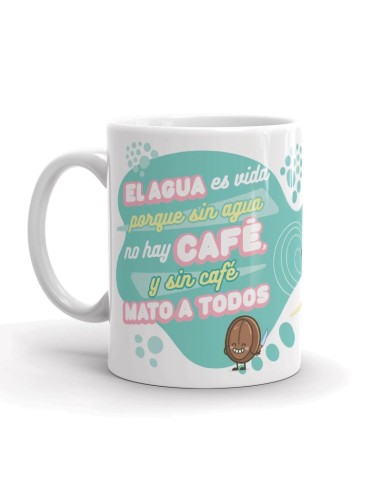 TAZA PUTERFUL - EL AGUA ES VIDA